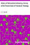 [Gutenberg 19397] • History of Rationalism Embracing a Survey of the Present State of Protestant Theology